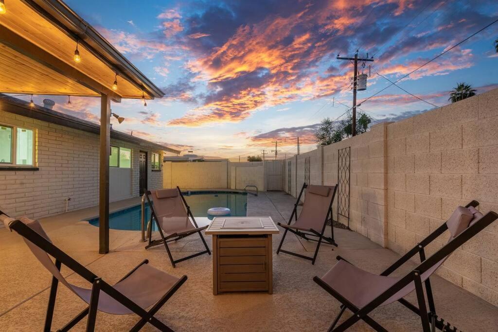 Cozy-Perfect Location-Private Pool-Heat Optional- Spring Training-Gcu Villa Phoenix Eksteriør bilde