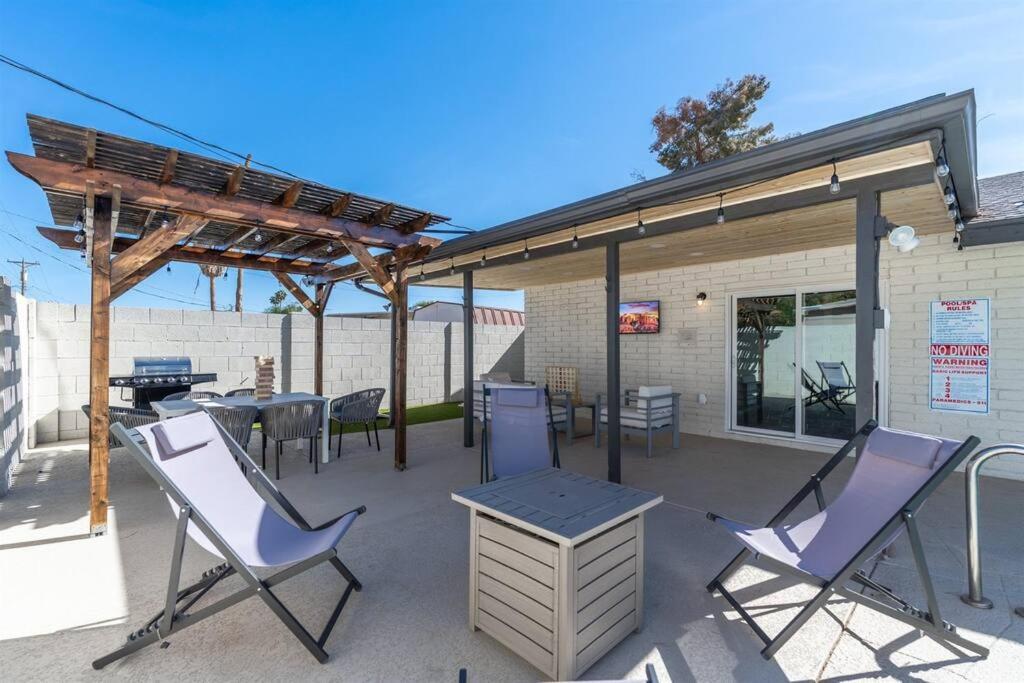 Cozy-Perfect Location-Private Pool-Heat Optional- Spring Training-Gcu Villa Phoenix Eksteriør bilde